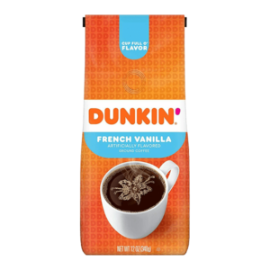 Dunkin Donuts French Vanilla Ground Coffee 340g (12oz)