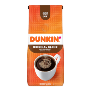 Dunkin Donuts Original Ground Coffee 340g (12oz) (Box of 6)