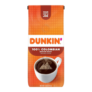 Dunkin Donuts 100% Colombian Ground Coffee 311g (11oz) (Box of 6)