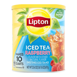Lipton Iced Tea Raspberry Flavour 670g (23.6oz)