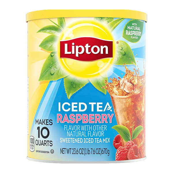 Lipton Iced Tea Raspberry Flavour 670g (23.6oz)