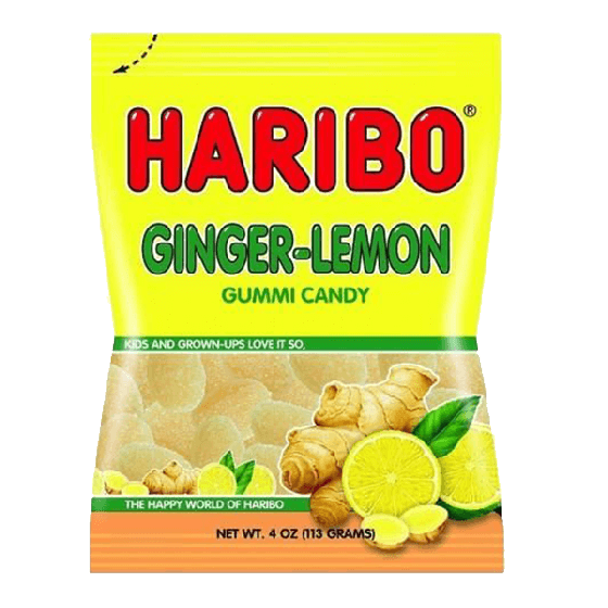 Haribo Ginger Lemon 113g (4oz)