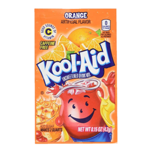 Kool Aid Sachet Orange (2 Quarts)
