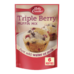 Betty Crocker Triple Berry Muffin Mix 184g (6.5oz)
