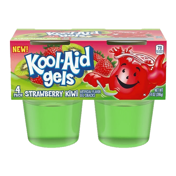 Kool Aid Gels Strawberry Kiwi 396g (14oz)