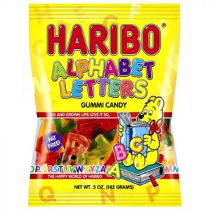 Haribo Alphabet Letters 142g (5oz)