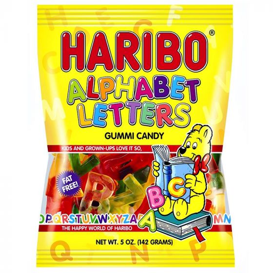 Haribo Alphabet Letters 142g (5oz)