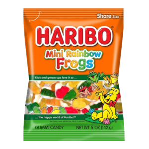 Haribo Mini Rainbow Frogs 142g (5oz)
