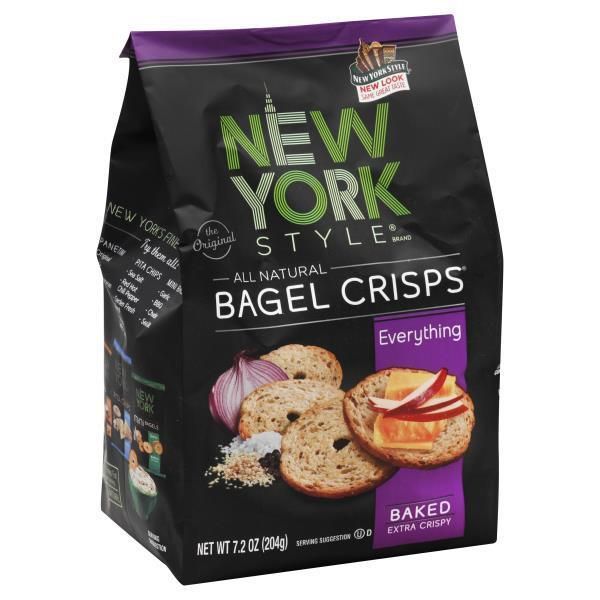 New York Style Everything Bagel Crisps 204g (7.2oz)