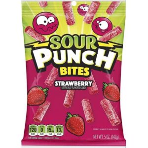 Sour Punch Strawberry Bites 141g (5oz)