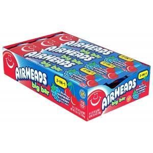 Air Heads Big Bar Blue Raspberry & Cherry 42.5g (1.5oz)