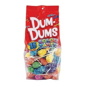Spangler Dum Dum Color Party Rainbow 363g (75 pieces) (12.8oz)