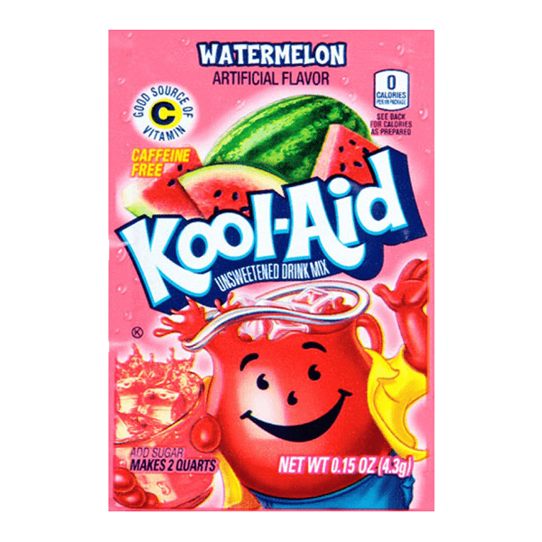 Kool Aid Jammers Watermelon 177ml (6 fl oz).