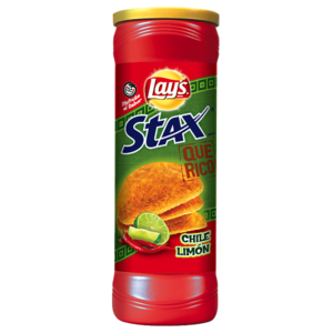 Frito Lays Stax Que Rico Chile Limon 156g (5.5oz)