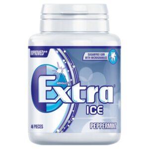 Wrigley's Extra Ice Peppermint Sugar Free Chewing Gum Bottle 64g
