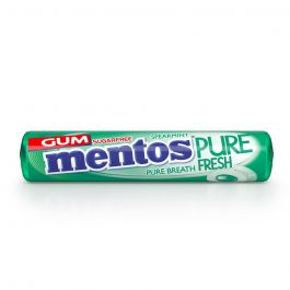MENTOS PURE FRESH GUM SPEARMINT ROLL