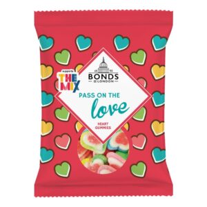 Bonds Pass On The Love Heart Gummies Share Bags 150g