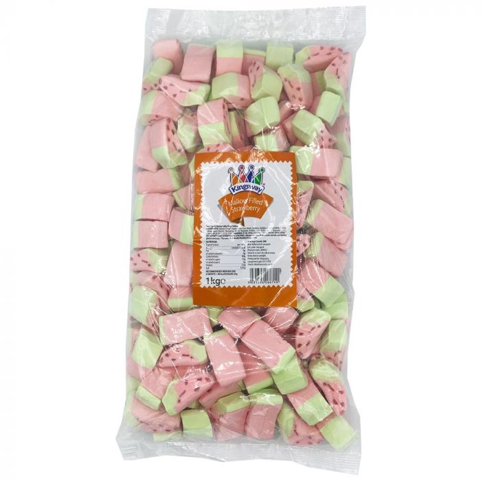 Kingsway Mallow Filled Strawberries 1kg - Image 2