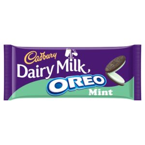 Cadbury Dairy Milk with Oreo Mint Chocolate Bar 120g