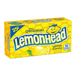 Lemonhead Chewy Original  Box 23g (0.8oz)