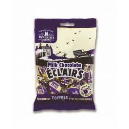 WALKERS NS- MILK CHOCOLATE ECLAIRS 150G