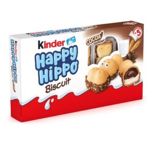 Kinder Happy Hippo Cocoa Cream 5 wrapped bars 103.5g