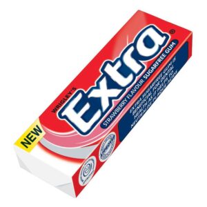 WRIGLEY'S EXTRA STRAWBERRY NEW