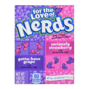 Wonka Nerds Grape & Strawberry 46.7g (1.65oz)