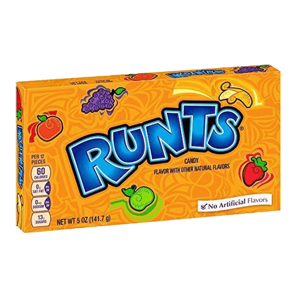 Wonka Runts Video Box 141.7g (5oz)