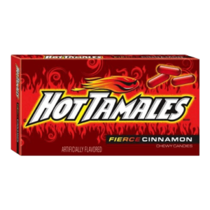 Hot Tamales Original Cinnamon Chewy Candy 141g (5oz)