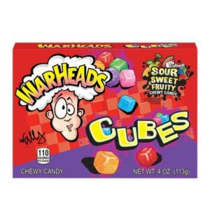 Warheads Sour Chewy Cubes Theater Box 113g (4oz)