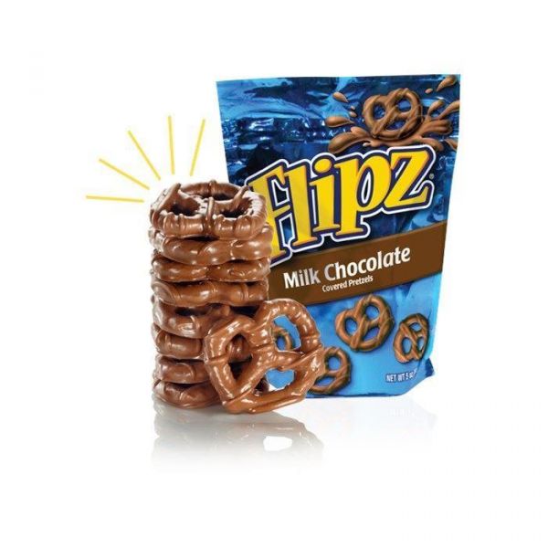 Flipz Milk Chocolate Pretzels 141g (5oz)
