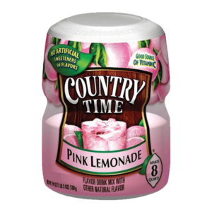 Country Time Pink Lemonade Tub 538g (8 Quarts)