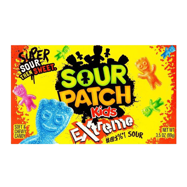 Sour Patch Kids Extreme Theatre Box 99g (3.5oz)