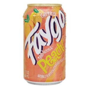 Faygo Peach Cans 355ml