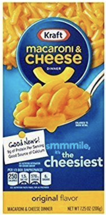 Kraft Macaroni & Cheese 206G (7.25oz)